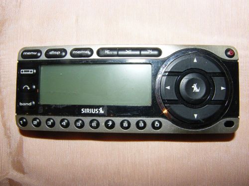 Sirius satellite removable radio control head older model st4