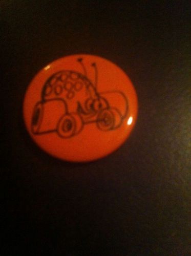 Vw bug-in pinback empi scat vintage volkswagen mint original &#039;80&#039;s