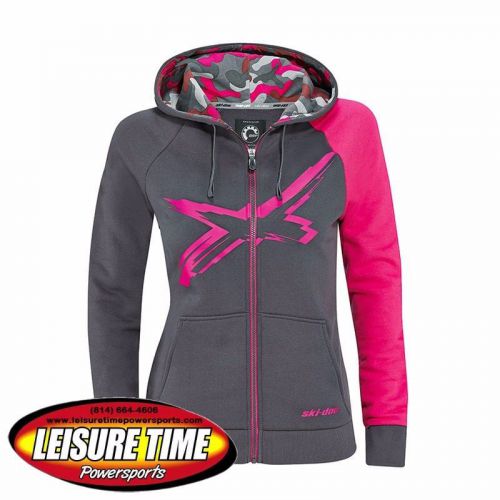 2016 ski-doo ladies black team hoodie - 2xl 4537701490