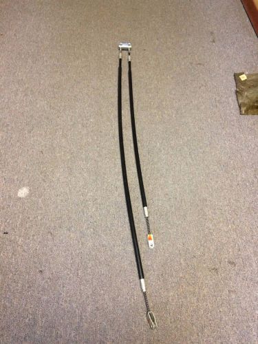 E-z-go medalist/txt brake cable set w/ bracket. oem 624711