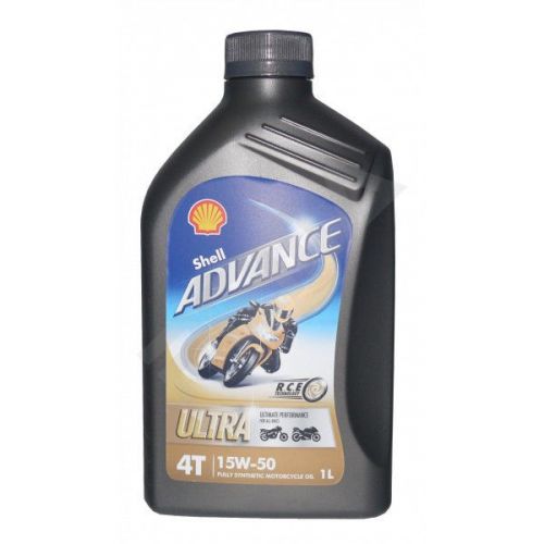 Shell advance 4t ultra 15w-50 synthetic oil [liter]