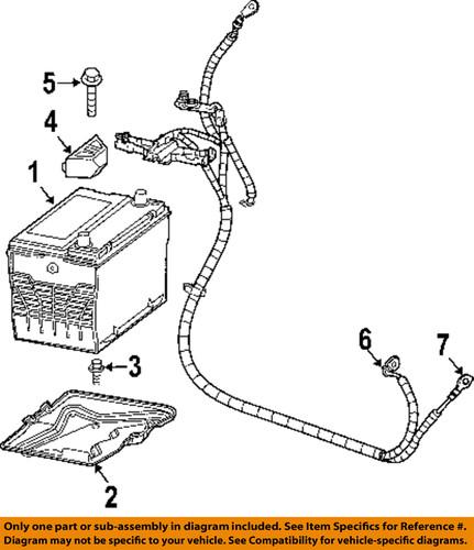 Gm oem 88987141 battery cable-positive/battery cable positive