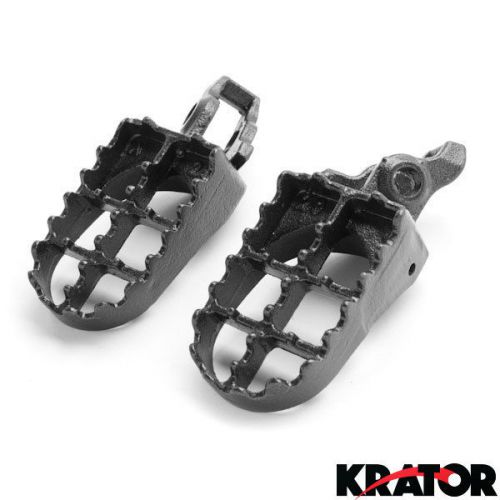 Custom motocross mx racing foot pegs honda cr125r cr250r crf250r crf450r crf250x