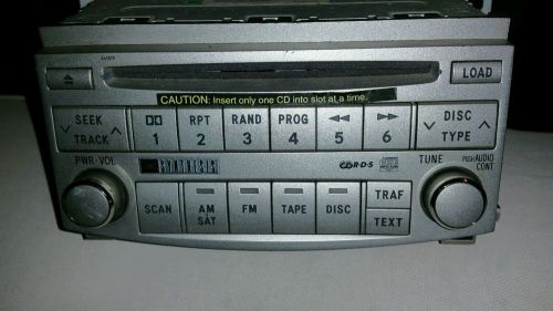 2006 toyota avalon radio