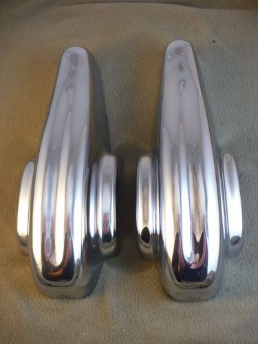 Austin healey 3000 100/6 original overriders bumper guards show chrome superb