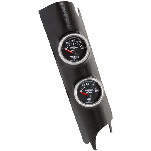 Auto meter 7041 dual pillar gauge kit 2011-15 jeep jk; includes: