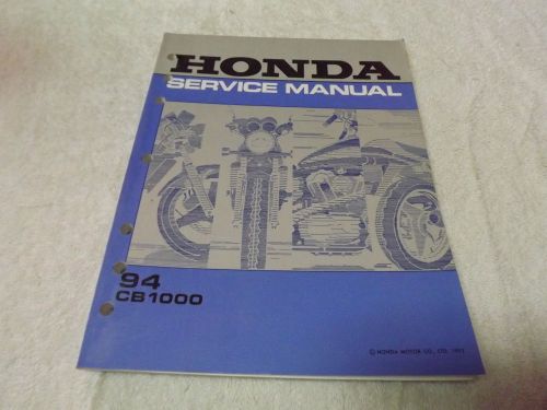 Honda 94 cb1000 service manual