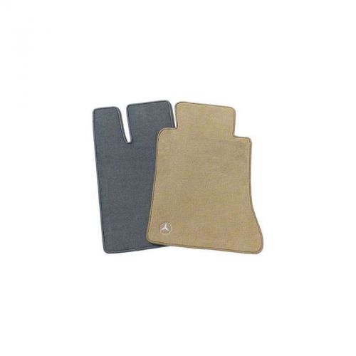 Mercedes® oem floor mats,saddle,4-piece, 210 chassis, 1996-1999