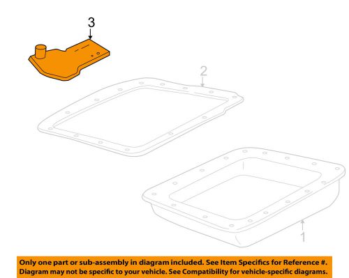 Gm oem automatic transmission-filter 96042545