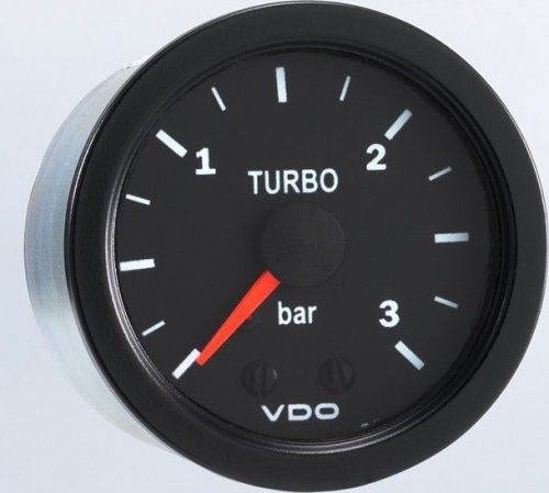 Vdo 150-102 boost / turbo 3 bar - vision black