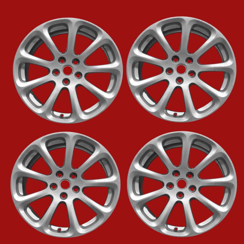 Maserati "quattroporte" 2008-2010 19" oem wheels rims silver set #99845 #99845