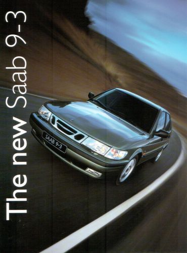 1994 saab brochure 9-3 canada