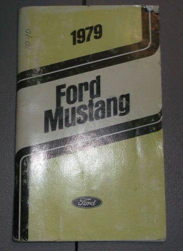 1979 ford mustang owners manual