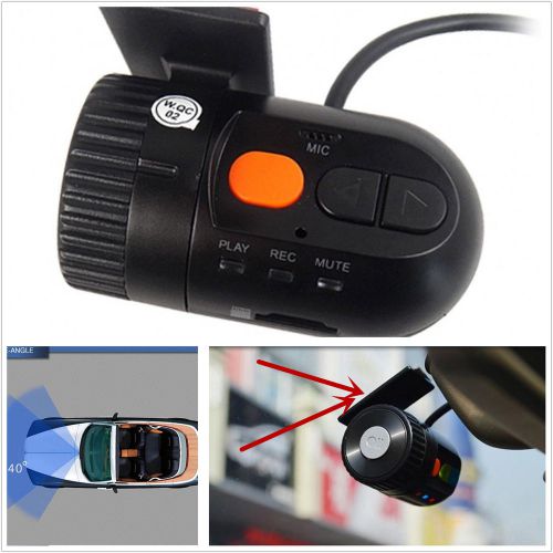 Hd 1080p mini 360° hidden camera video recorder dash cam night vision tachograp