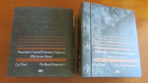 1996 ford powertrain/emissions-diagnosis car/truck on-board diagnostics vol 1&amp;2