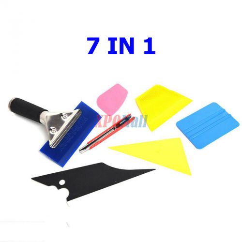 7 in 1 car window film tools squeegee scraper set tinting kit auto home tint us