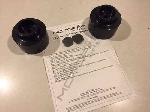 Motofab dodge 2&#034; rear lift kit with instructions. new never installed
