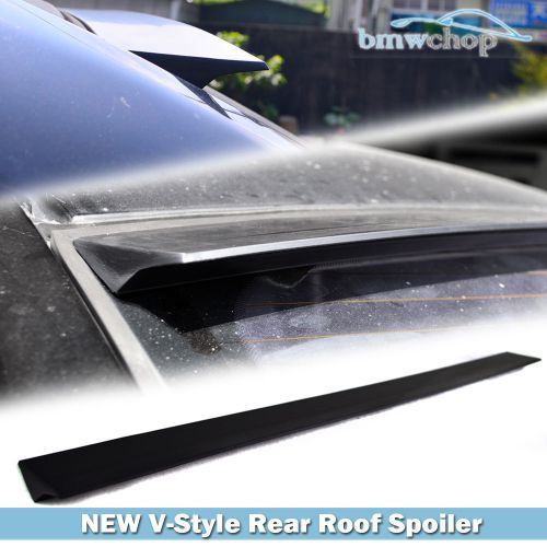 Unpainted 11-16 for chrysler 300/300c srt8 sedan v type rear roof lip spoiler