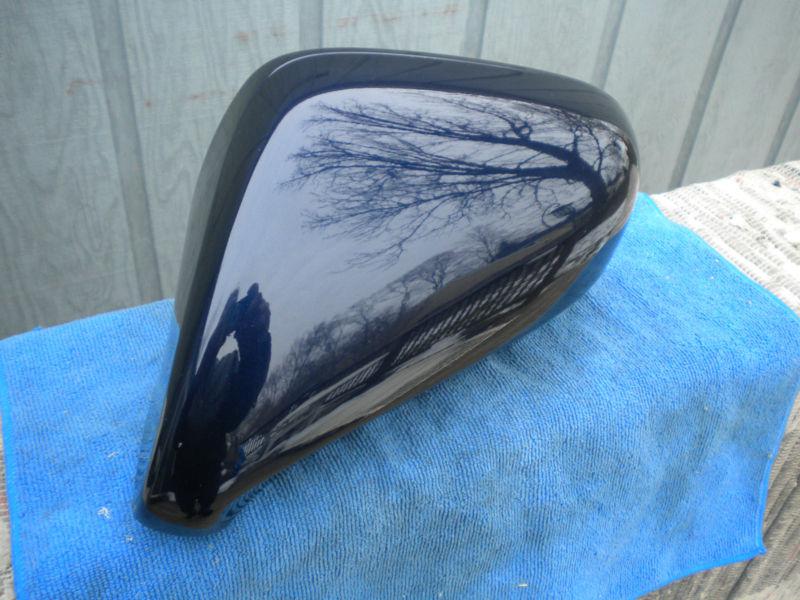 07 08 09 lexus ls460 ls600h mirror cover blue oem  