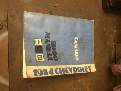 1984 camaro shop manual