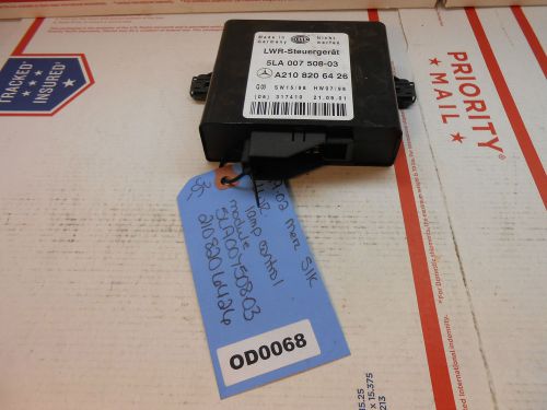 99-02 mercedes slk lwr lamp control module 5la007508-03 2108206426  od0068