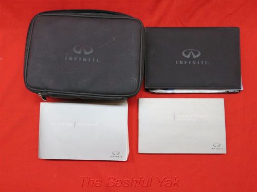 2009 infiniti qx56 owners manual with case