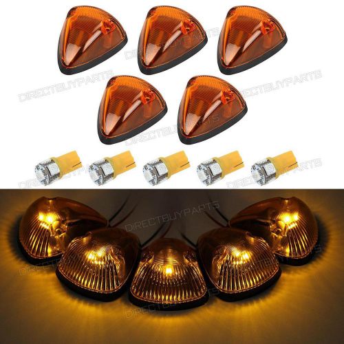 5x hot sale amber cab roof marker light+161 5050 led for 94-98 dodge 2500/3500