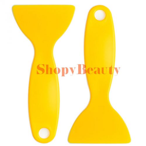 2pcs car auto window windshield tint film scraper cleaning plastic 2.2&#034;*5.1&#034;