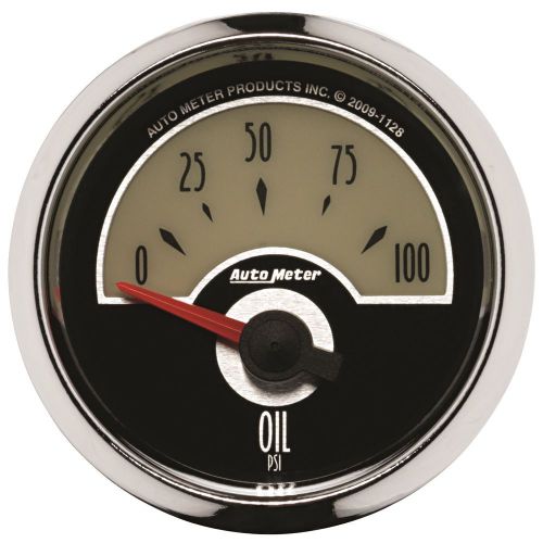 Auto meter 1128 cruiser; oil pressure gauge