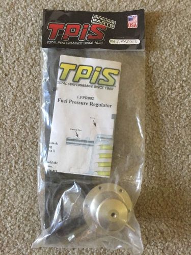 Tpis adjustable fuel pressure regulator