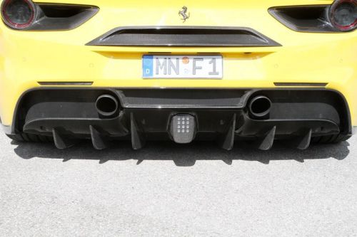 Novitec carbon rear diffuser - ferrari 488 gtb