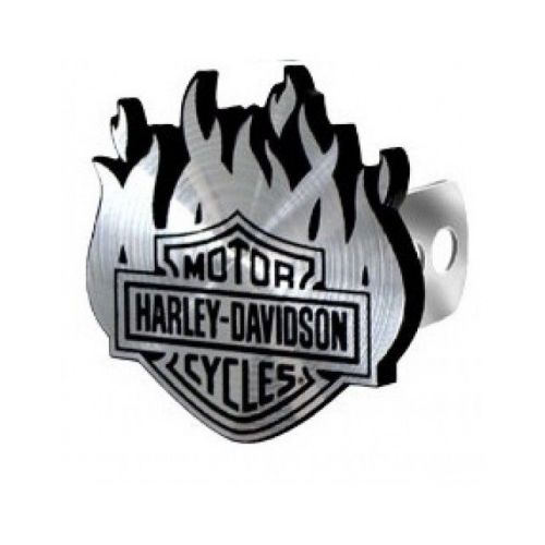 Harley-davidson flames hitch cover - hd2219