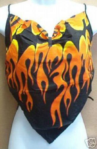 &#034;rebelsware&#034; v-tops - flames  large/x-large size.(36&#034; - 38&#034;) new