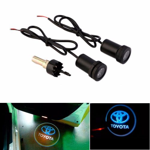 Led projector logo emblem symbol sign badge under door step courtesy car light e