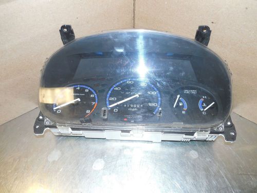 96 00 honda civic ex speedometer instrument gauge cluster mt manual trans 213k