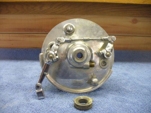 Bridgestone 175 motorcycle 1966    front brake hub assembly     #2673