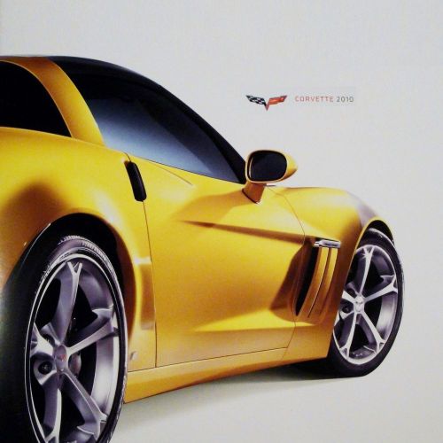 Corvette z06 2010 - dealer book brochure - chevrolet c6 - 10 zo6 ls7 427 - new