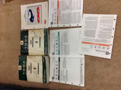 1994 chevy camaro pontiac firebird service shop repair manual set w lots oem