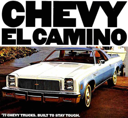 1977 chevy el camino brochure -el camino ss-el camino classic-el camino