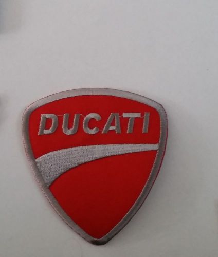 Ducati patch biker motorcycle hog cafe racer biker jacket moto guzzi ariel bsa !