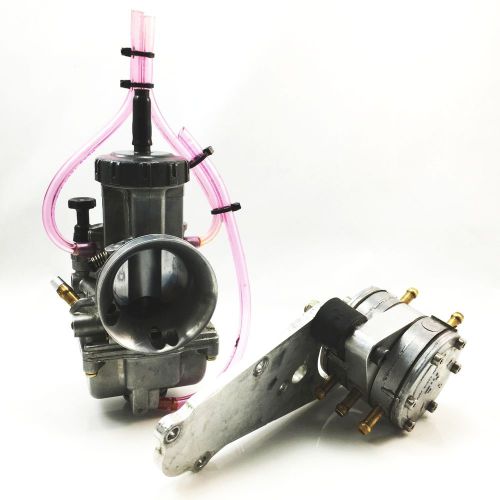 Complete pump around system, keihin pwk double mikuni honda cr125 shifter kart