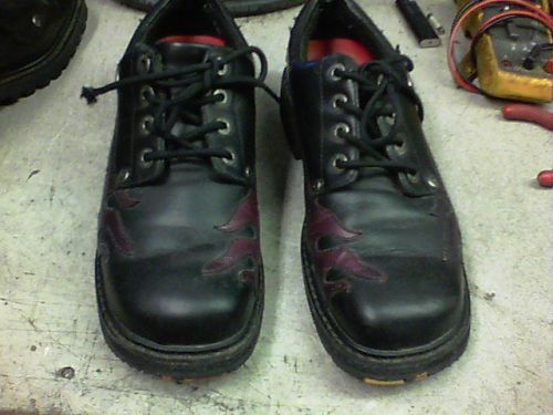 Harley davidson 81472 shoes flames size 11 used