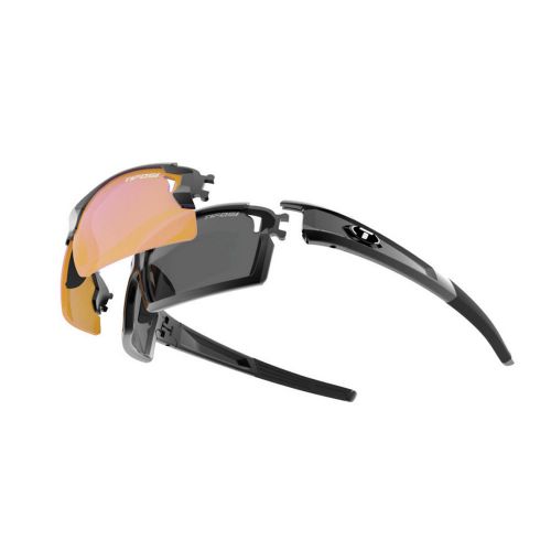 Tifosi 1241200201 escalate f.h. sunglasses - gloss black