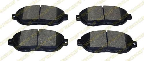 Monroe dx612 brake pad or shoe, front-monroe dynamics brake pad