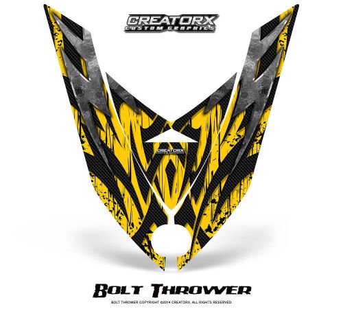Ski-doo rev xp snowmobile hood creatorx graphics kit decals bty