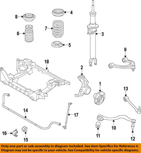 Bmw oem 11-14 535i xdrive front-lower ball joint 31126777753