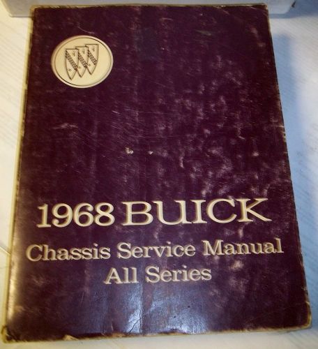 1968 buick chassis service manual all series_________1073/12 l