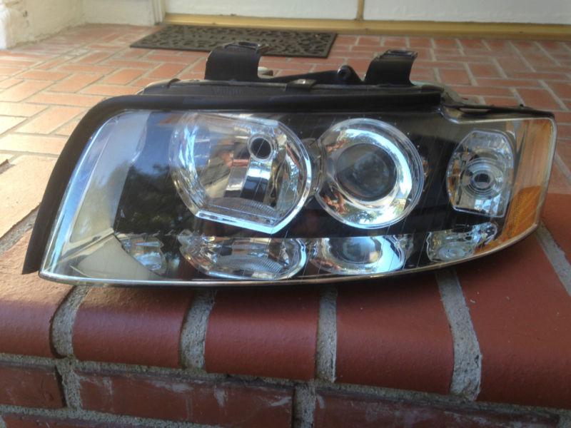 2000 2001 2002 audi a8 left (driver side) headlight oem, factory