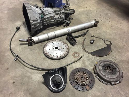 2003-2004 ford mustang svt cobra t56 6 seed transmission swap driveshaft 03-04