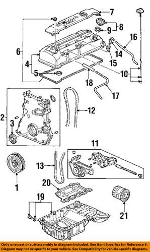 Honda oem 17130-pv3-013 pcv valve